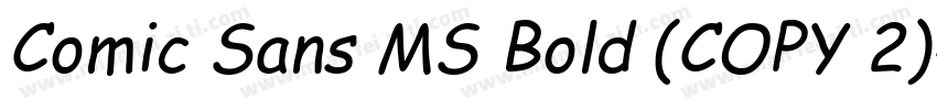 Comic Sans MS Bold (COPY 2)字体转换